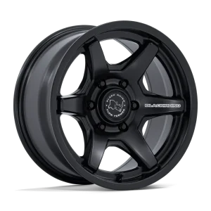Black Rhino – BR035 KUMA – Black – 17″x8.5″ 25mm – All weather Wheels – BR035MX17851225